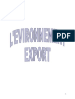 L'Environnement Export