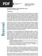 Download Social Media Monitor Bocconi report  by Roberto Grossi SN20902365 doc pdf