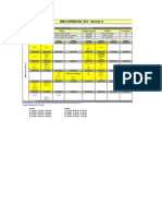 Horarios MBAG XXV - Ciclo VI