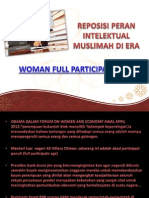 Reposisi Intelektual Muslimah Di Era Woman Full Participation