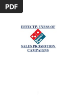 Download DOMINOs Group Project by Rohit Razdan SN20903553 doc pdf