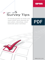 Spss Sd Survey Tips eBook