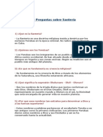 50 Preguntas Sobre Santeria