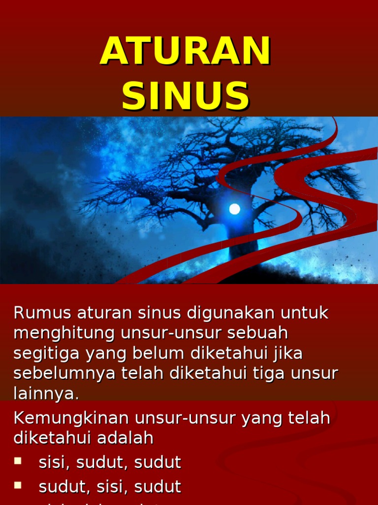 Aturan Sinus