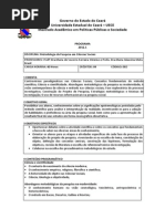 Metodologia Da Pesquisa Em Ciencias Sociais 2012.1