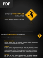 Sistemas Construtivos Inovadores
