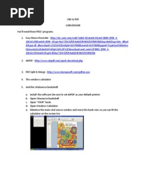 Vbk To Pdf Optical Character Recognition Computing