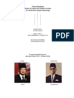Sejarah Daftar Presiden Dan Wakil Presiden RI Orba SKRNG