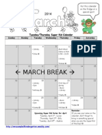 March Calendar TT