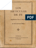 Articulos de Fe Manual