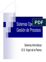 Ut09 Sistemas Operativos Gestic3b3n de Procesos