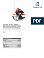 Husqvarna Soff-Cut 2000: Technical Specification