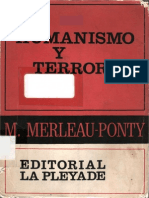 Merleau Ponty Maurice - Humanismo y Terror