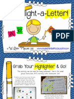 Highlight A Letter Letter Identification