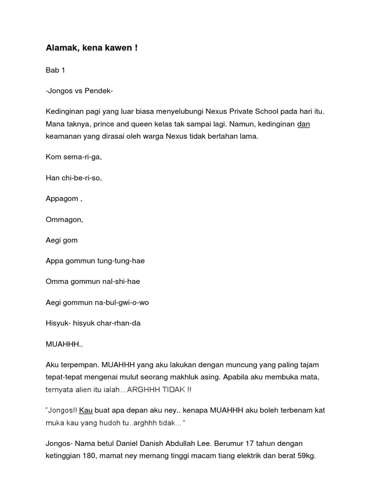 Alamak Kena Kawen Pdf