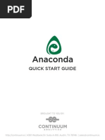 Anaconda Quickstart