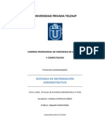 Trabajo Monográfico de Sistemas de Información Administrativa