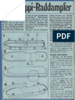 [Paper Model] [German Mickey Mouse Club] [Ship-Boat] 1975 Mississippi Riverboat