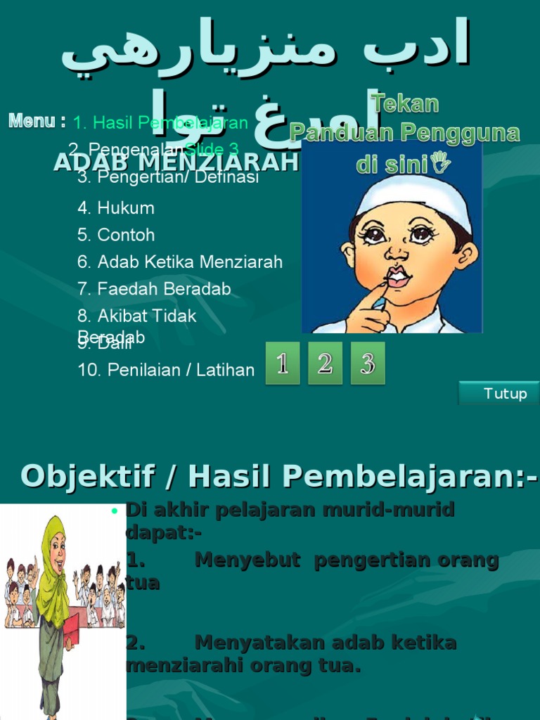 Adab Menziarahi Orang Tua Terkini Pdf