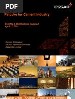 Petcoke for Cement Industry