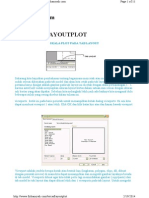 Plot Pada Layout