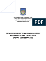 Kertas Keja Sukan Ting 6 2013