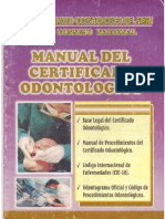 Manual Del Certificado Odontologico