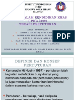 Terapi Dalam Pendidikan Khas