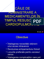 6 Caile de Administrare A Medicatiei Resuscitarii