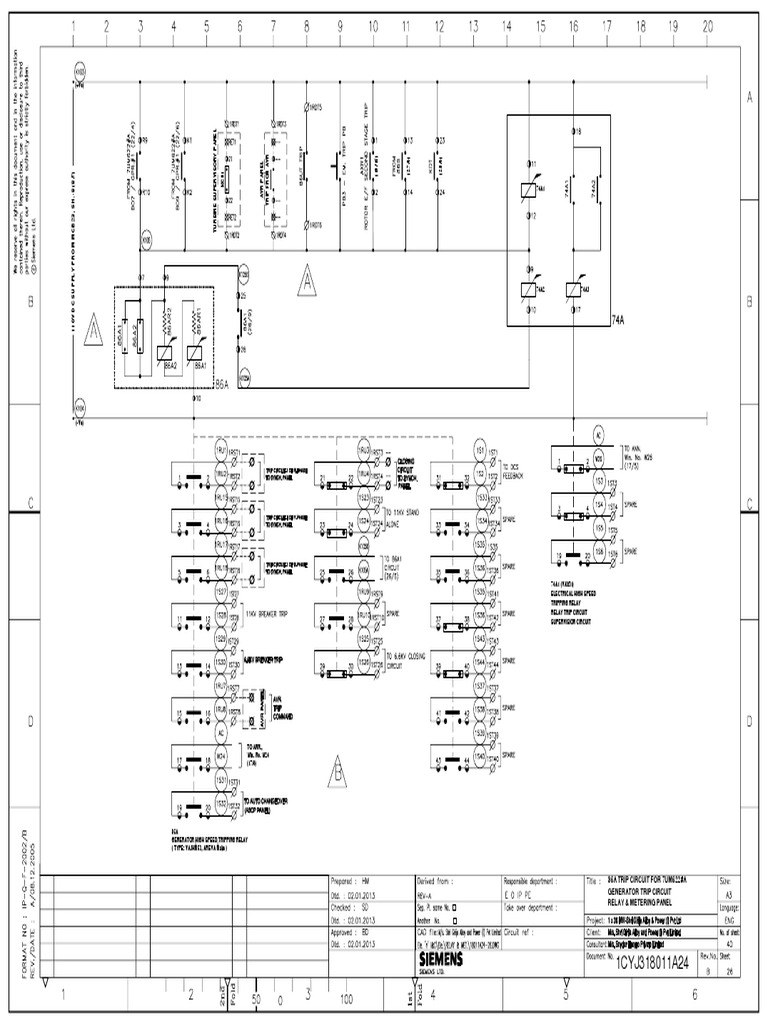 Alstom Relay Wiring Diagrams | PDF