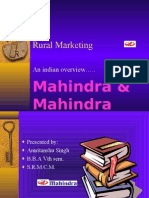 Rural Marketing: Mahindra & Mahindra