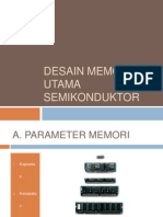 Desain Memori Utama Semikonduktor