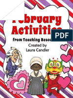 Free February Activities From Teaching Resources