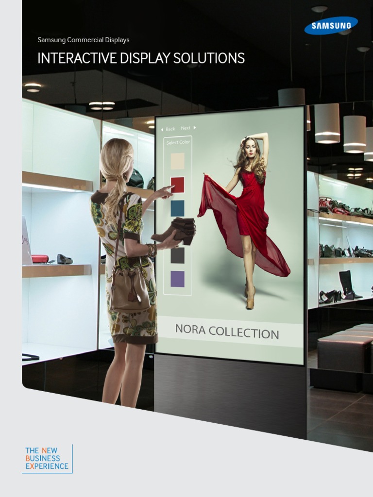Interactive Display Solutions | PDF | Online Shopping | Retail