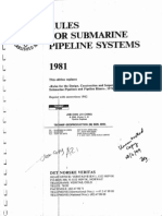 DNV 1981 Submarine Pipeline Systems