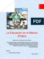 La Educación en El México Antiguo