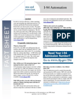 CBP I-94 Automation Overview