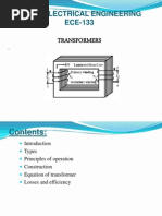 Transformers: Basic Electrical Engineering ECE-133