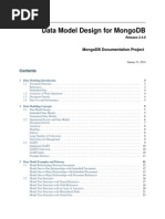 MongoDB Data Models Guide