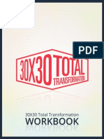 30x30 Total Transformation Workbook