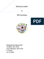 Multiculturalism and Will Kymlicka PDF