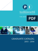 (Beasiswa) PI Graduate Catalog 2013-2014