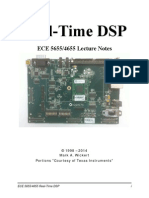Real-Time DSP: ECE 5655/4655 Lecture Notes
