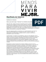 Prxctica 1. Manifiesto de Valencia