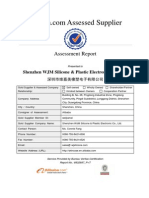 Supplier Assessment Report-Shenzhen WJM Silicone & Plastic Electronic Co., Ltd.