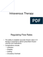 Regulating IV Flow Rates
