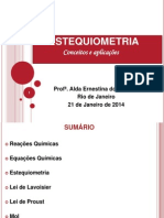 Cálculos estequiométricos e suas aplicações