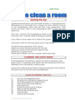 04) How To Clean A Room Hout