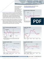 Monthly Industry Briefing - Consumer Goods