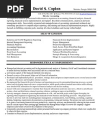 Director Accounting Financial Reporting in Atlanta GA Resume David Coplon